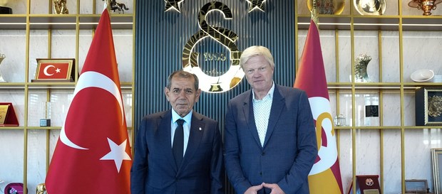 Oliver Kahn'dan Başkan Dursun Aydın Özbek’e ziyaret 