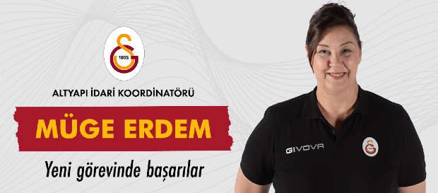Müge Erdem, Altyapı İdari Koordinatörlüğü'ne getirildi 
