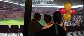 Rams Park'ta özel konuklar