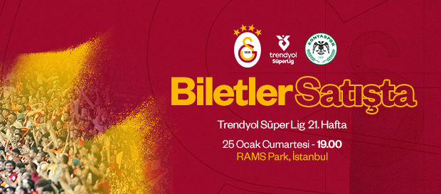 Konyaspor maçı biletleri satışta!