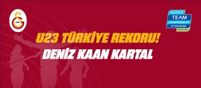 Deniz Kaan Kartal’dan U23 Türkiye Rekoru!