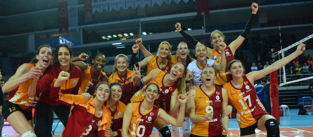 Maça Doğru: Galatasaray Daikin - Dinamo Krasnodar