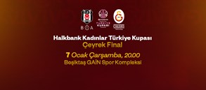 Maça Doğru I Beşiktaş BOA - Galatasaray Çağdaş Faktoring
