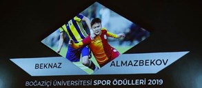 Boğaziçi Üniversitesi'nden Beknaz Almazbekov’a Fair-Play ödülü