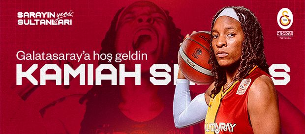 Kamiah Smalls Galatasaray Çağdaş Faktoring’de!