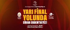 Yarı final yolunda, haydi Sinan Erdem’e!