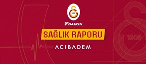 Acıbadem Sağlık Raporu | Oyuncularımızın sağlık durumları hakkında bilgilendirme