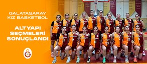 Galatasaray Kız Basketbol Altyapı Seçmeleri sonuçlandı