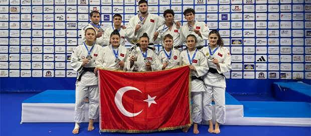 Judo Genç Milli Takım, Takımlar Avrupa Şampiyonası’nda İkinci Oldu