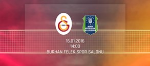 Maça Doğru: Galatasaray - Bursa Büyükşehir Belediyesi 