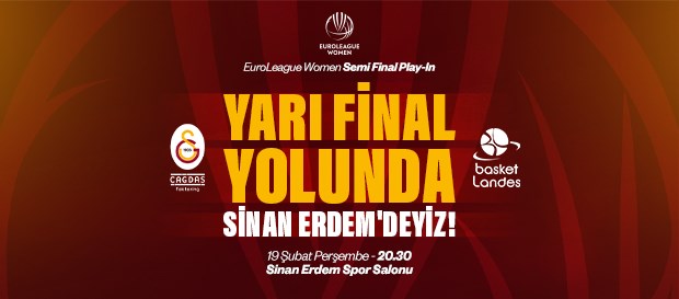 Yarı final yolunda, haydi Sinan Erdem’e!
