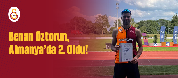Benan Öztorun, Almanya’da İkinci Oldu!