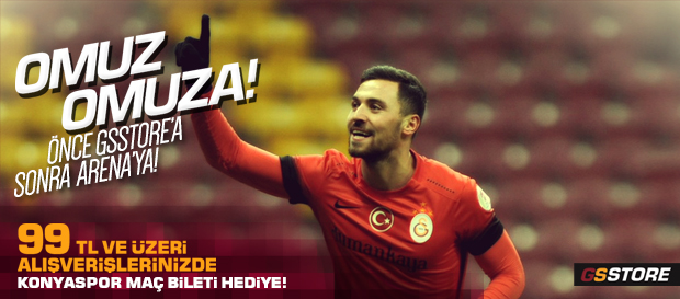 GSStore'dan 99 TL'lik Alışveriş Yap, Konyaspor Maçına Bilet Kazan!