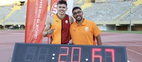 Deniz Kaan Kartal’dan 200 metrede U23 Türkiye rekoru!