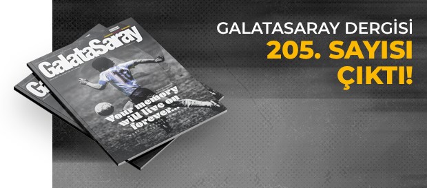 Galatasaray Dergisi’nin 205. sayısı GS Store’larda satışta