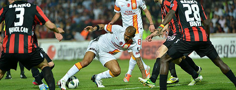 Gaziantepspor 0  1 Galatasaray
