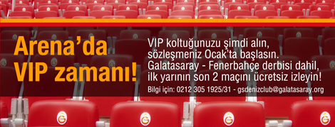 VIP koltuklarda Büyük Fırsat