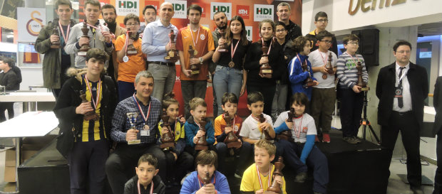 23 Nisan Ulusal Egemenlik ve Çocuk Bayramı Satranç Turnuvası Ödülleri Sahiplerini Buldu 