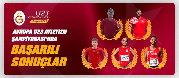 Avrupa U23 Atletizm Şampiyonası’nda başarılı sonuçlar
