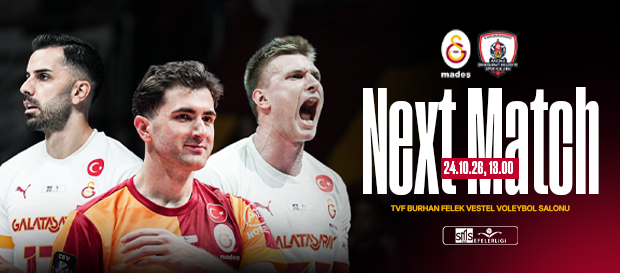 Maça Doğru | Galatasaray Madeş Mobilya - Akedaş Onikişubat Bld.