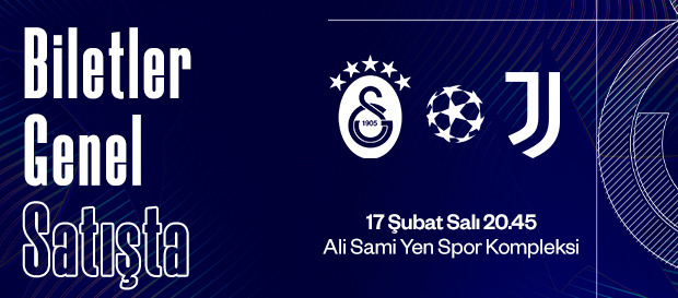 Juventus maçı biletleri satışa sunuldu