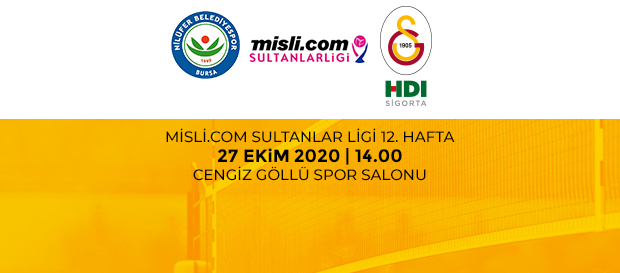 Maça Doğru | Nilüfer Belediye - Galatasaray HDI Sigorta
