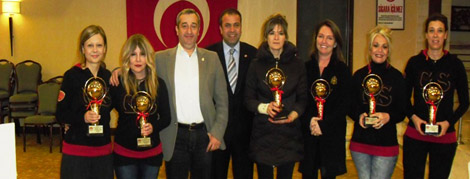 Galatasaray Kadın Briç Takımı Türkiye Şampiyonu