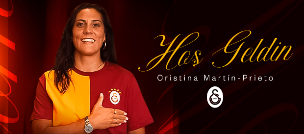 Kadın Futbol Takımımız Cristina Martín-Prieto'yu kadrosuna kattı