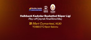 Maça Doğru | Nesibe Aydın - Galatasaray Çağdaş Faktoring