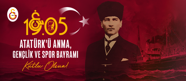 19 Mayıs Atatürk'ü Anma, Gençlik ve Spor Bayramı Kutlu Olsun