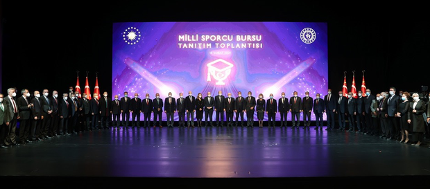Başkanımız Mustafa Cengiz, Milli Sporcu Bursu Tanıtım Toplantısı’na katıldı