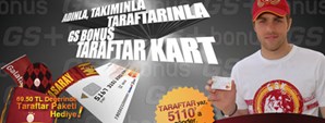 GS Bonus Taraftar Karta Başvur, GS Store Taraftar Paketini Kap!