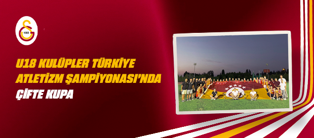 U18 Kulüpler Türkiye Atletizm Şampiyonası’nda Çifte Kupa