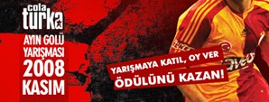 Cola Turka Ayın Golü Yarışması - Kasım 2008