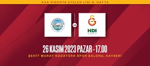 Maça Doğru | Develi Belediye - Galatasaray HDI Sigorta 