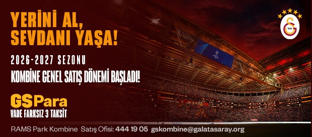 2026-2027 Futbol Sezonu kombine satışı başladı!
