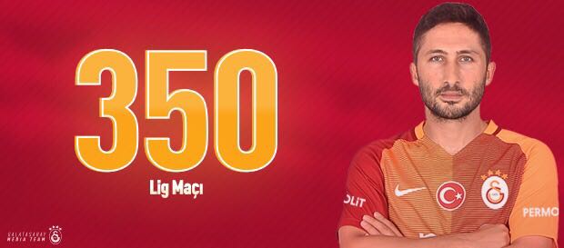 Sabri Sarıoğlu 350. lig maçına çıktı