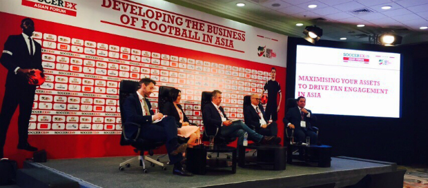 Ebru Köksal Soccerex Asia 2015 Forumu'nda Konuştu