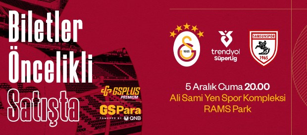 Samsunspor maçı biletleri satışa çıktı!