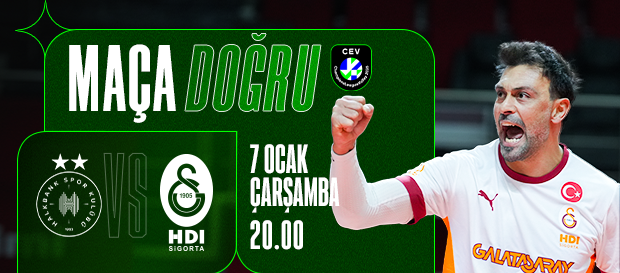 Maça Doğru | Halkbank - Galatasaray HDI Sigorta