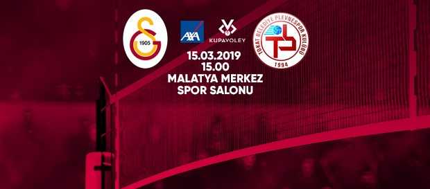 Maça doğru | Galatasaray - Tokat Belediye Plevne