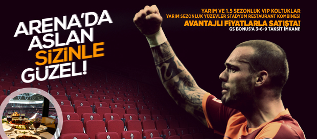 Arena’da Aslan Sizinle Güzel!