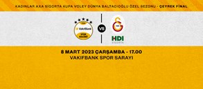 Maça Doğru | VakıfBank - Galatasaray HDI Sigorta