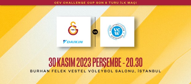 Maça Doğru | Galatasaray Daikin - VC Wiesbaden