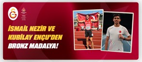İsmail Nezir ve Kubilay Ençu’den bronz madalya!
