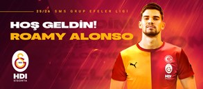 Roamy Alonso Galatasaray HDI Sigorta’da!