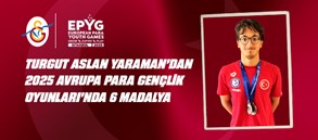 Turgut Aslan Yaraman’dan 2025 Avrupa Para Gençlik Oyunları’nda 6 madalya