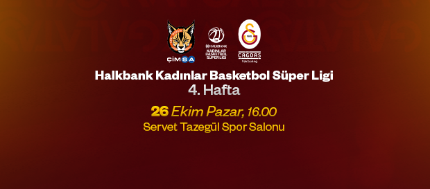 Maça Doğru I Çimsa ÇBK Mersin - Galatasaray Çağdaş Faktoring
