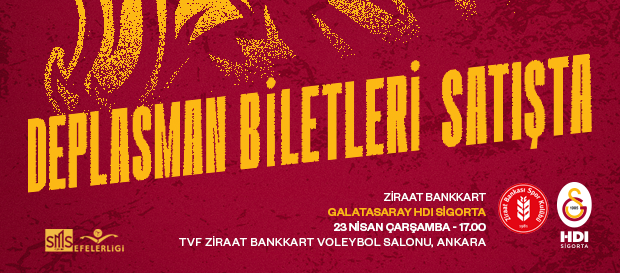 Ziraat Bankkart maçı deplasman biletleri satışta!