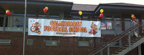İngiltere Galatasaray Futbol Okulu Açıldı